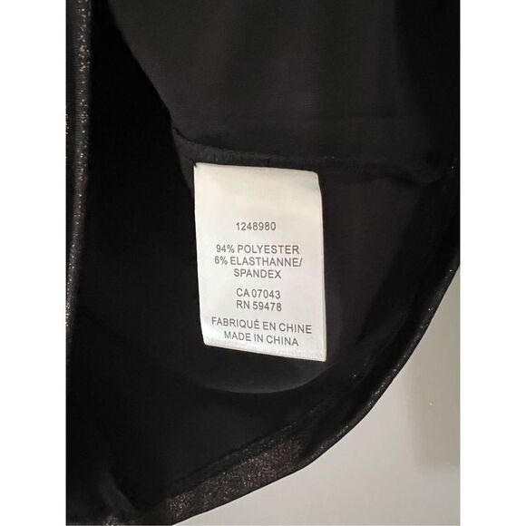 New Rachel Zoe Gold and Black formal fancy Blouse size XS - Picture 3 of 7